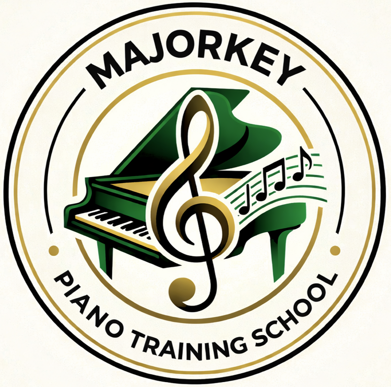 MajorKey Piano Training School logo